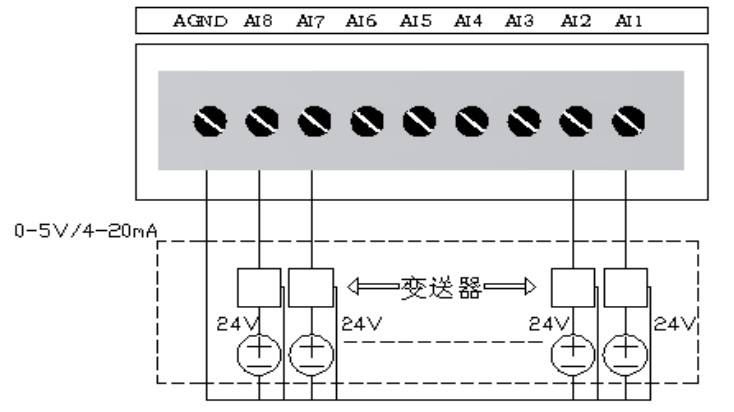 三線(xiàn)電流型變送器接線(xiàn)