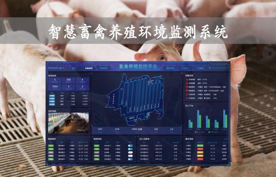 智慧畜禽養(yǎng)殖環(huán)境監(jiān)測系統(tǒng)