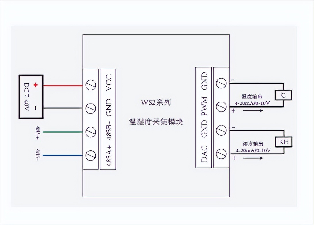 溫濕度采集模塊